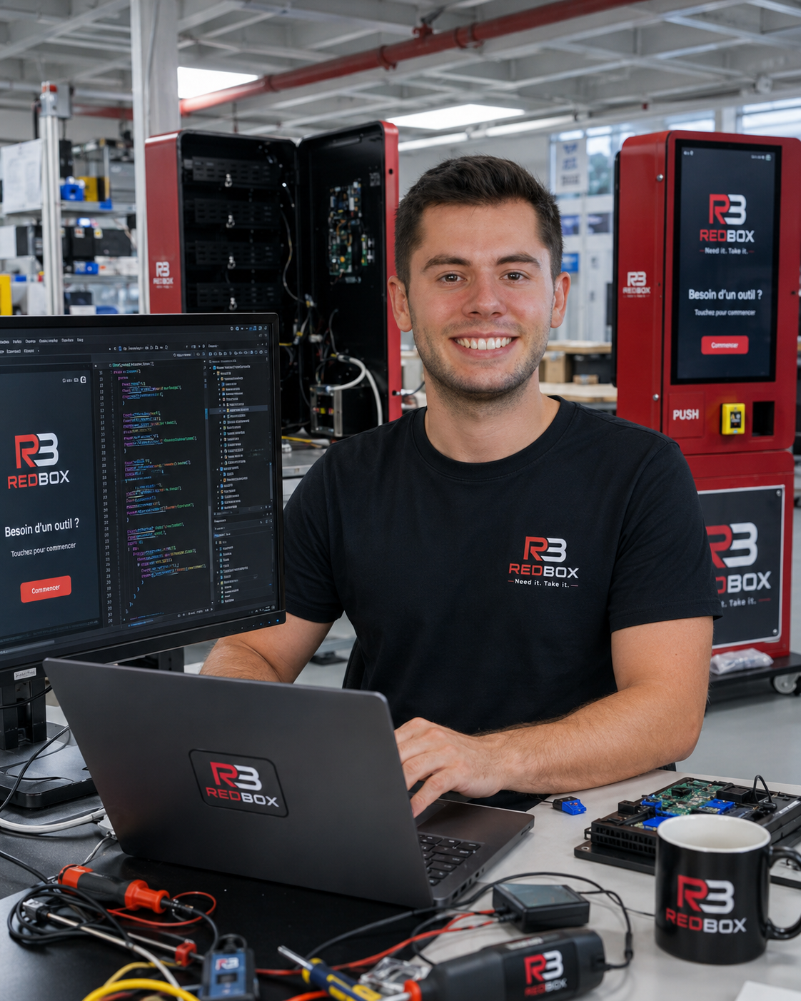 Joey, Co-fondateur — Software chez REDBOX