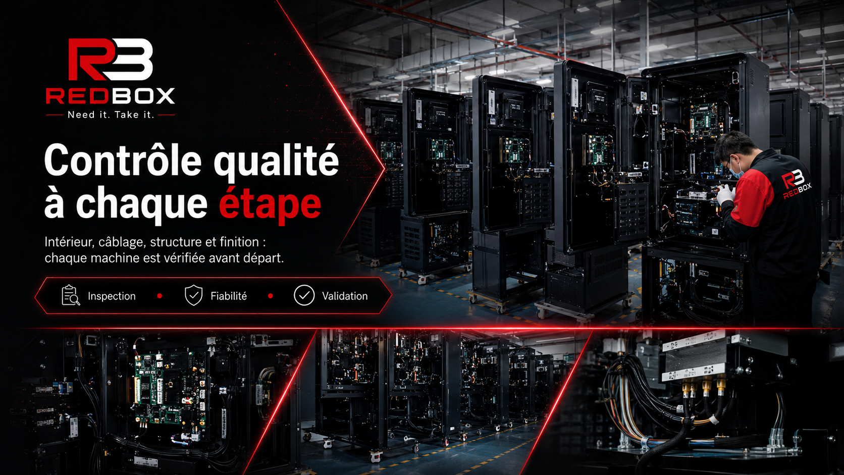 Contrôle qualité à chaque étape