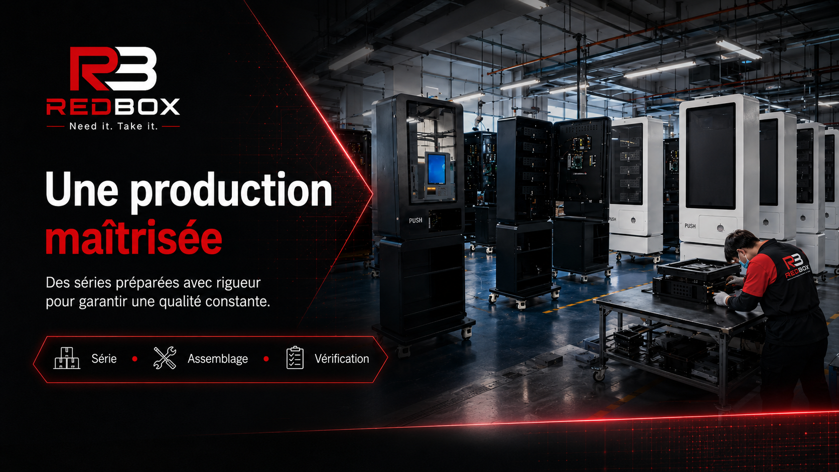 Une production maîtrisée